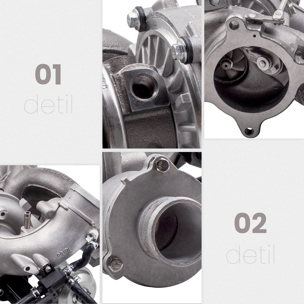 Turbocharger for Audi A4 A4 Quattro Allroad A5 Q5 VW Passat 2.0L (2009–2016)