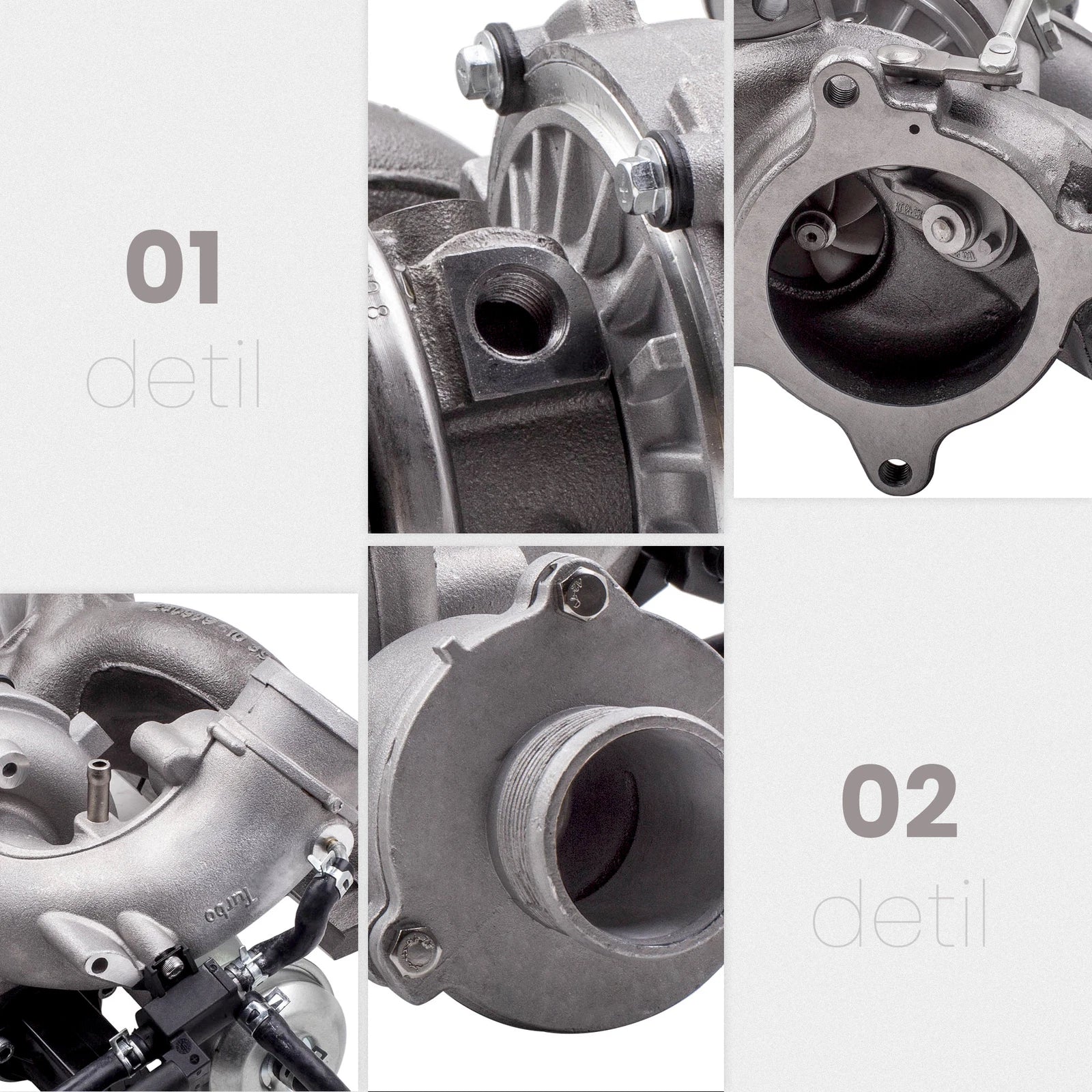 Turbocharger for Audi A4 A4 Quattro Allroad A5 Q5 VW Passat 2.0L (2009–2016)