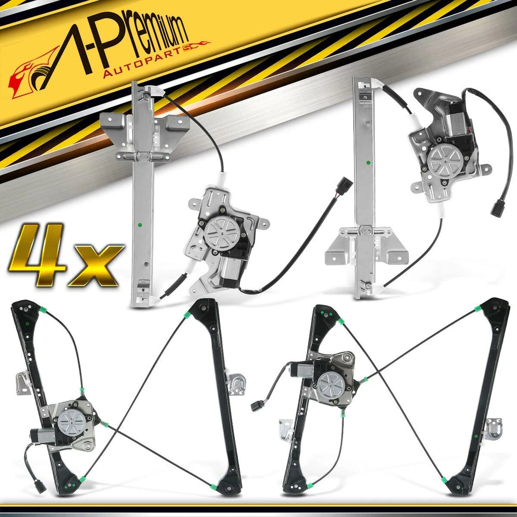 Power Window Regulator with Motor for Oldsmobile Alero Pontiac (2002–2004)