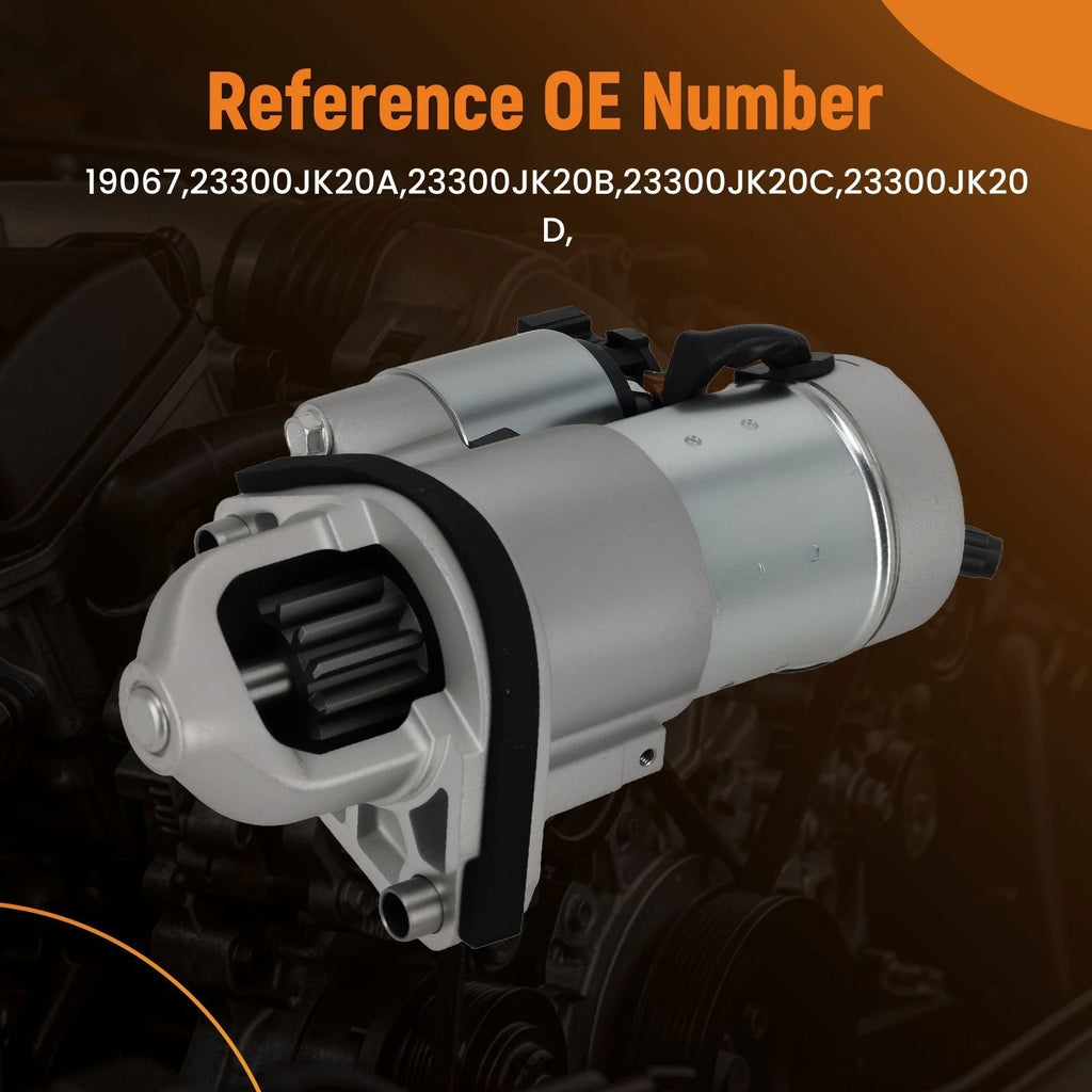 Starter Motor for Infiniti EX35 FX35 G35 3.5L (2008–2012) 23300JK20A 12T 12V