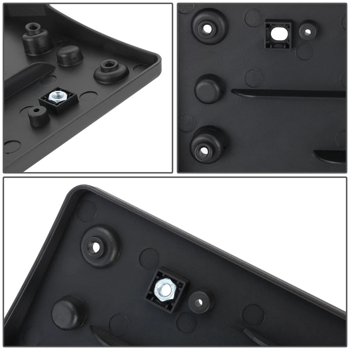 Front Bumper License Plate Mounting Bracket Kit for BMW M2 (2016–2018)