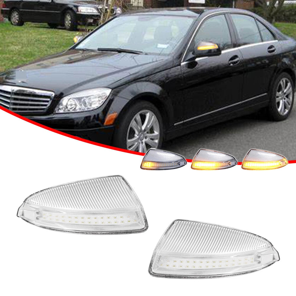 LED Dynamic Side Mirror Signal Light for Benz ML350 ML450 ML500 (2006–2011)
