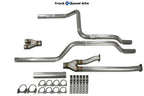 2.5" Dual Exhaust Kit Y Pipe for Toyota Tundra (2014–2021)