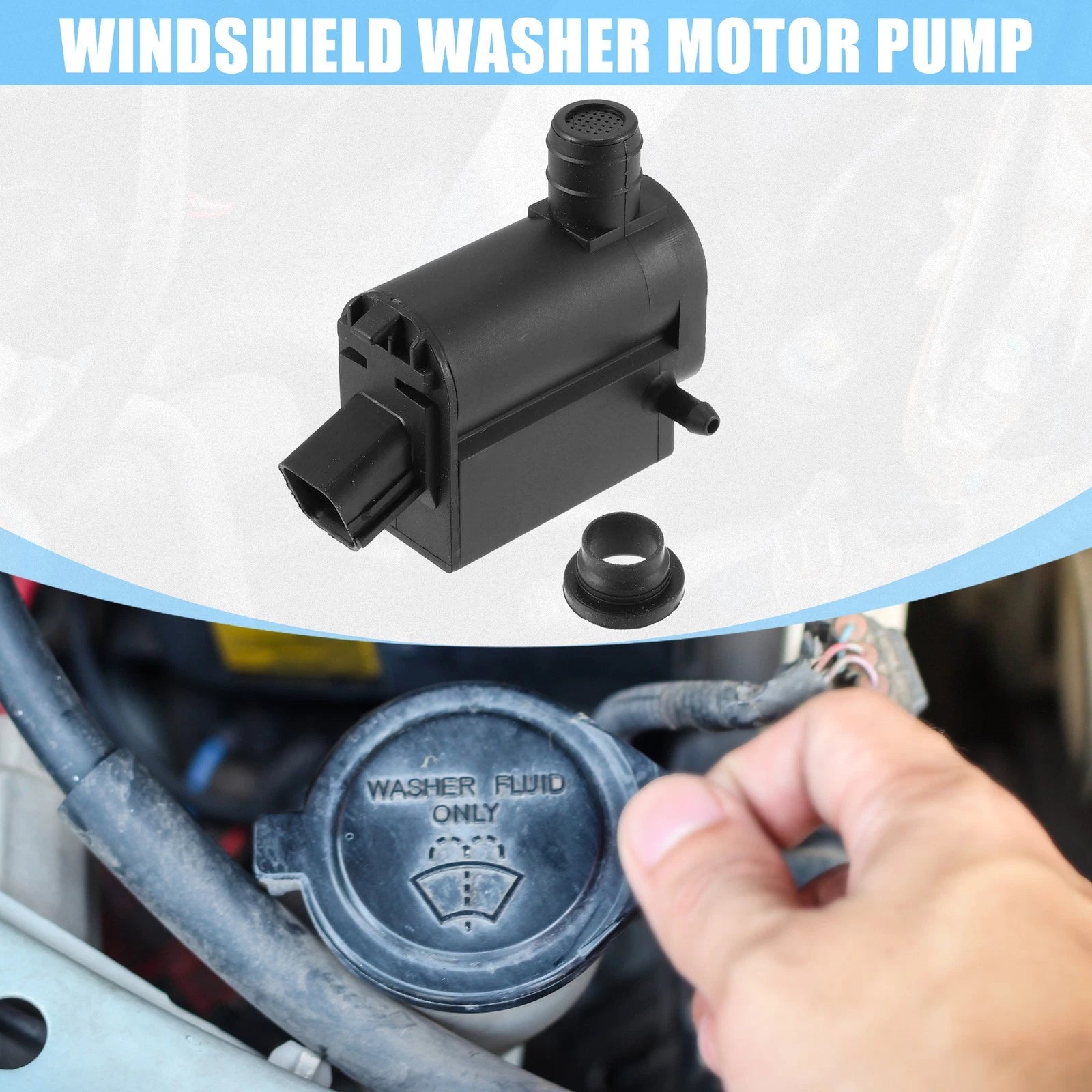 Windshield Washer Pump for Hyundai Accent (2000–2015)