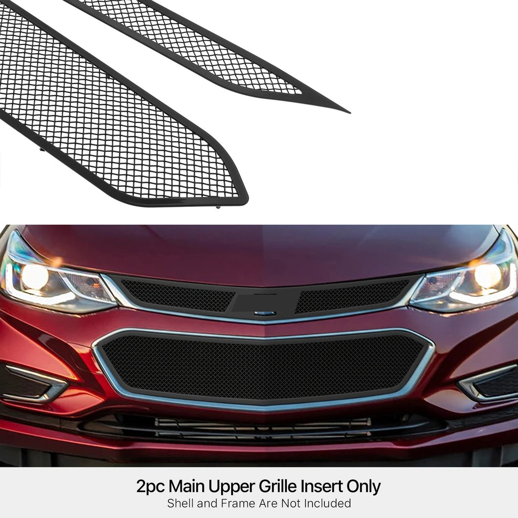 Stainless Black Mesh Grille Insert for Chevy Cruze (2016-2018)