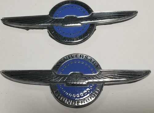 Fender Badge Set for Thunderbird SC 35th Anniversary (1990)