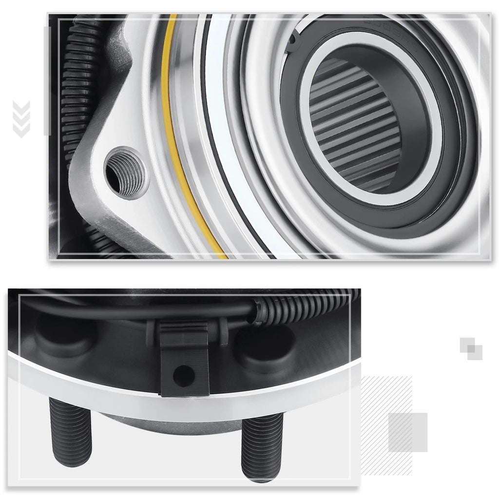 Front Wheel Hub Bearing Kit w/ ABS Sensor for Ford F350 Super Duty (2011–2016)