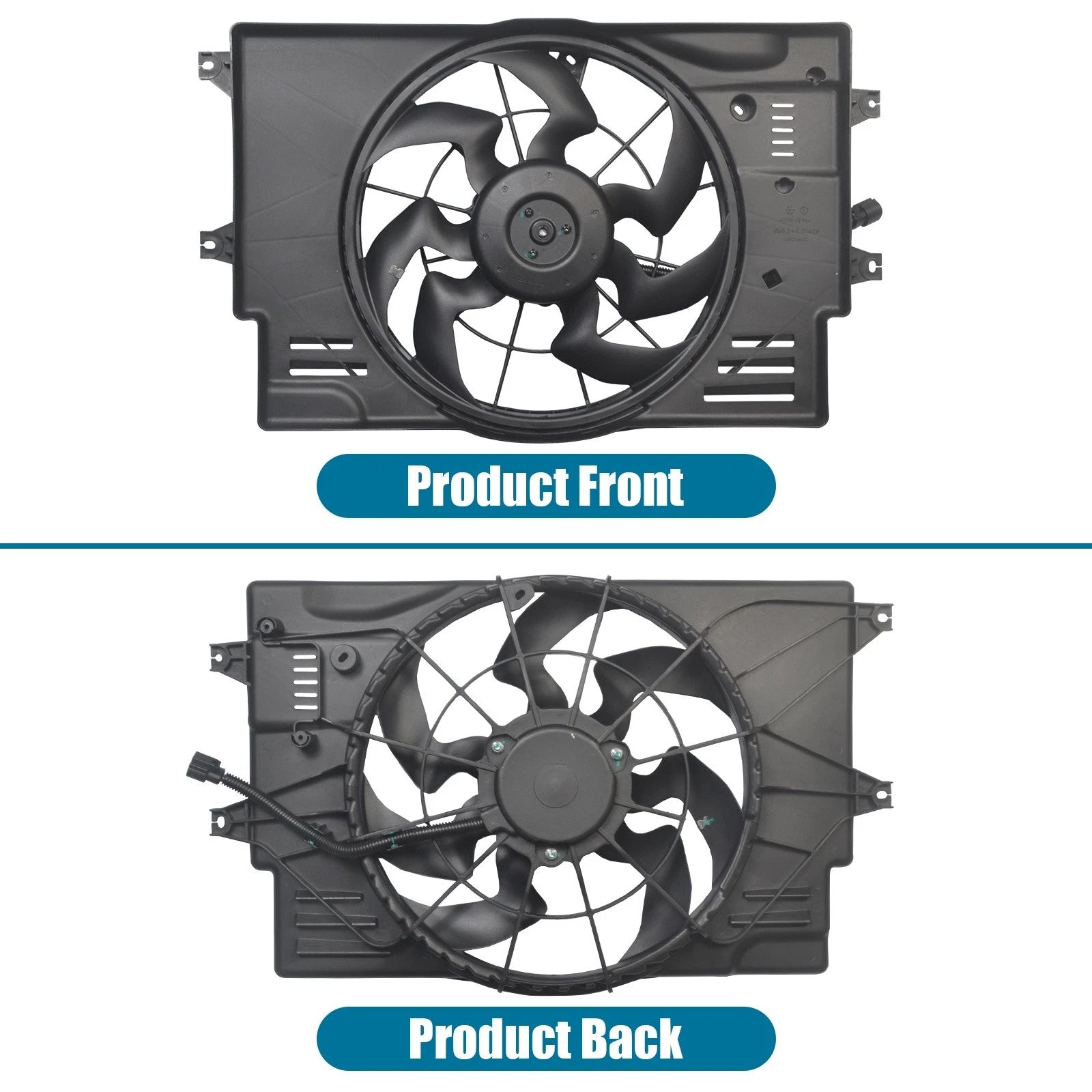 Radiator Cooling Fan Assembly for Kia Forte / Hyundai Elantra (2018–2020)