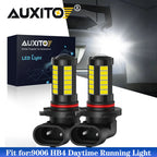 2X 9006 LED Fog Light Bulbs for