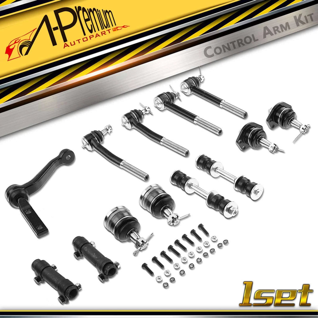 Front Ball Joint Sway Bar Link Tie Rod End for Chevy Buick Cadillac 