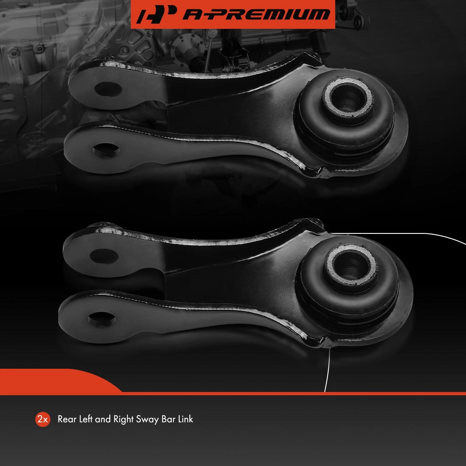 2X Rear Sway Bar Links for Honda Civic (1989–1995) Acura Integra (1990–2001)