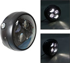 6.3" Retro Vintage White LED Headlight for Honda CG125