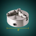 3-Jaw Self-Centering Lathe Chuck for Universal Use (3-M10 Mount)