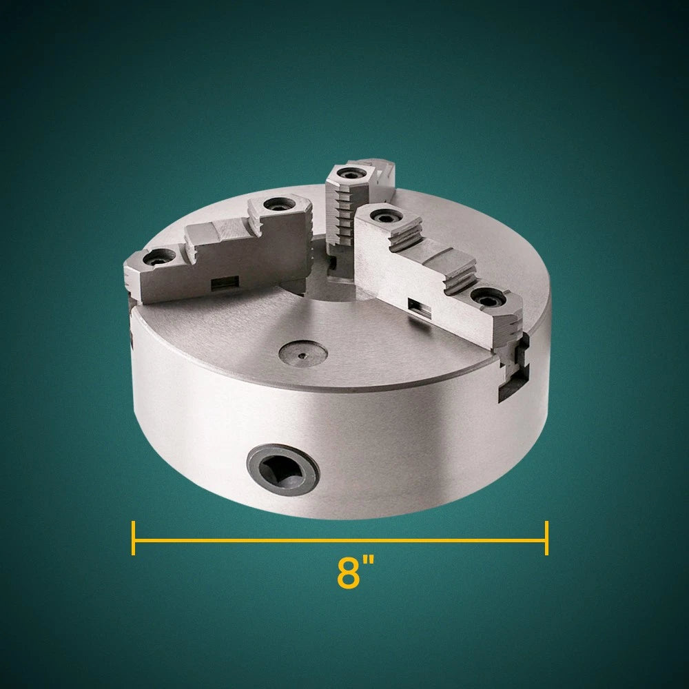3-Jaw Self-Centering Lathe Chuck for Universal Use (3-M10 Mount)