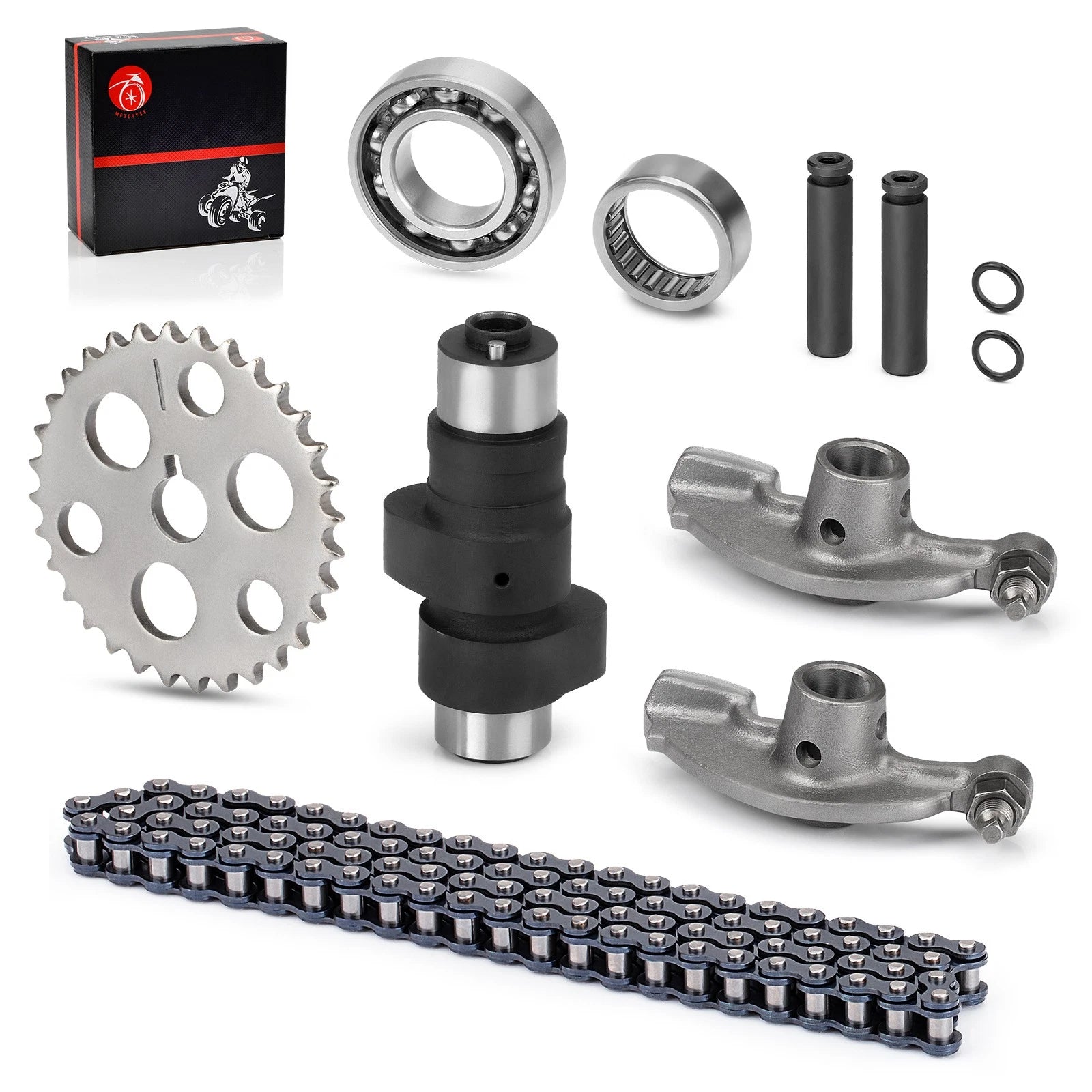 Camshaft Bearing Rocker Arm Kit for Yamaha Warrior Wolverine Big Bear 350 (1995–2006)