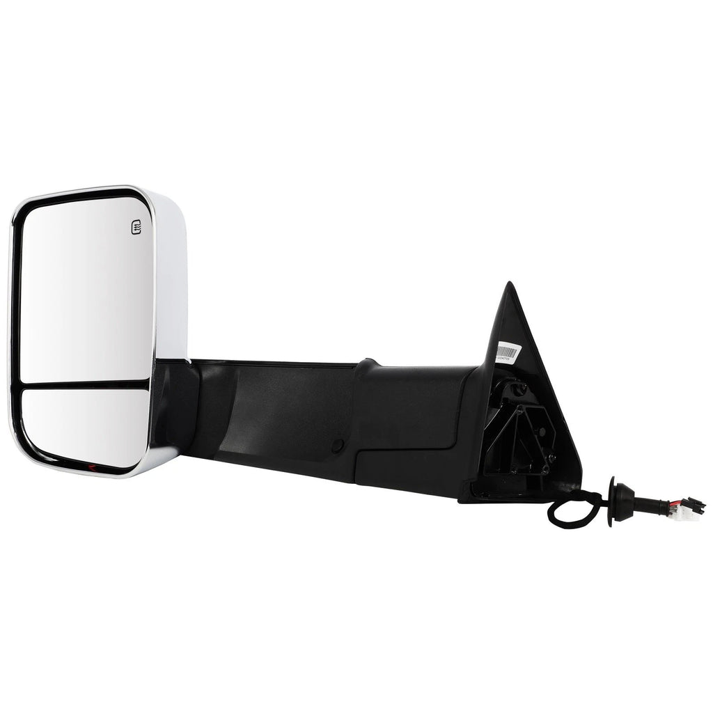 Chrome Power Heated Tow Mirrors with LED Signal for Dodge Ram (1998–2002)