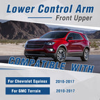 Set of 6 Front Lower Control Arms Tie Rod Ends for Equinox/Terrain (2010–2017)