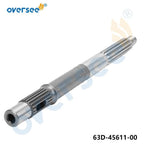 Propeller Shaft W/Seal for Yamaha F 40-50-60 HP Outboard (63D-45611-00)