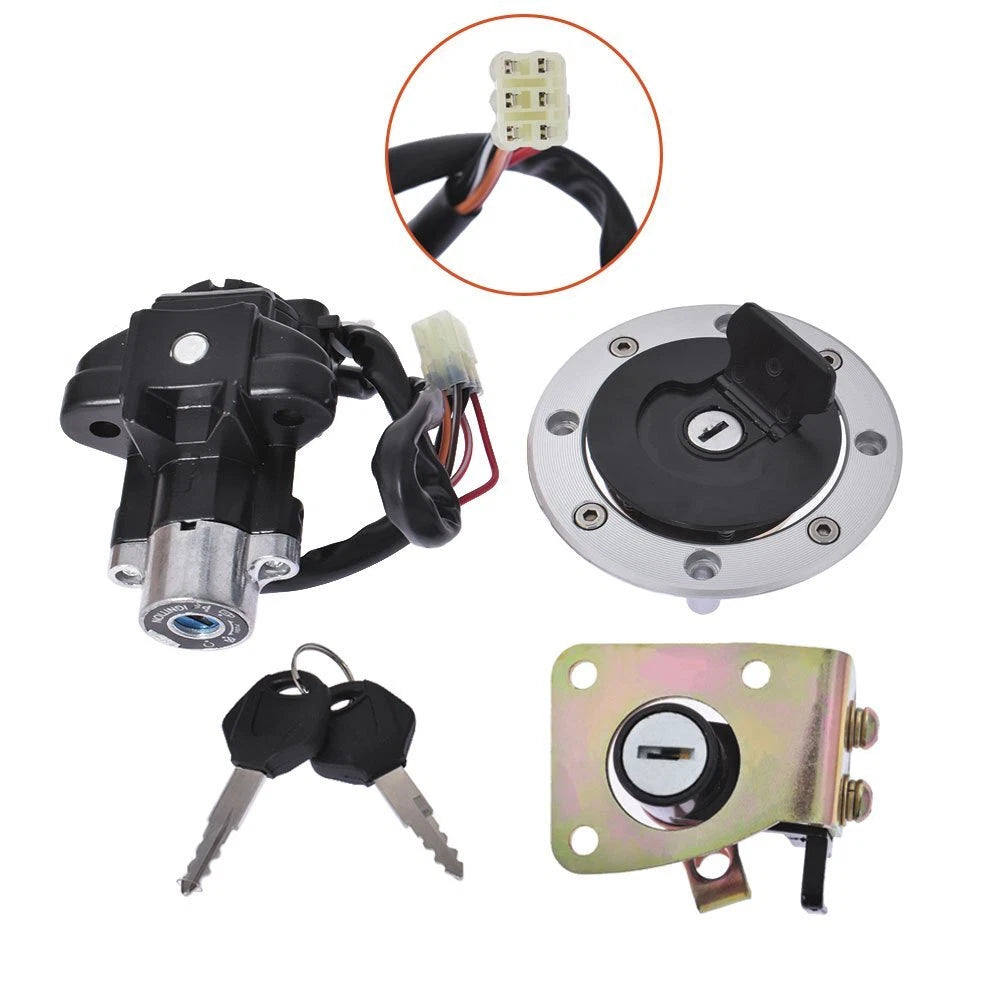 Set of 2 Fuel Gas Caps for Suzuki GSXR600 (1997–2000)