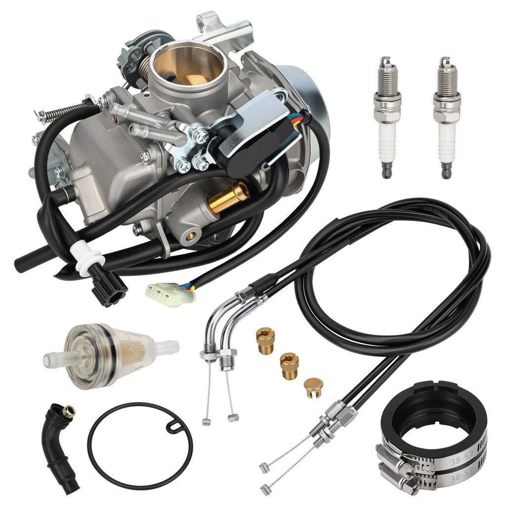 Carburetor Assembly for Honda VTX1300C (2004–2009) w/ Intake Boot & Throttle Cable