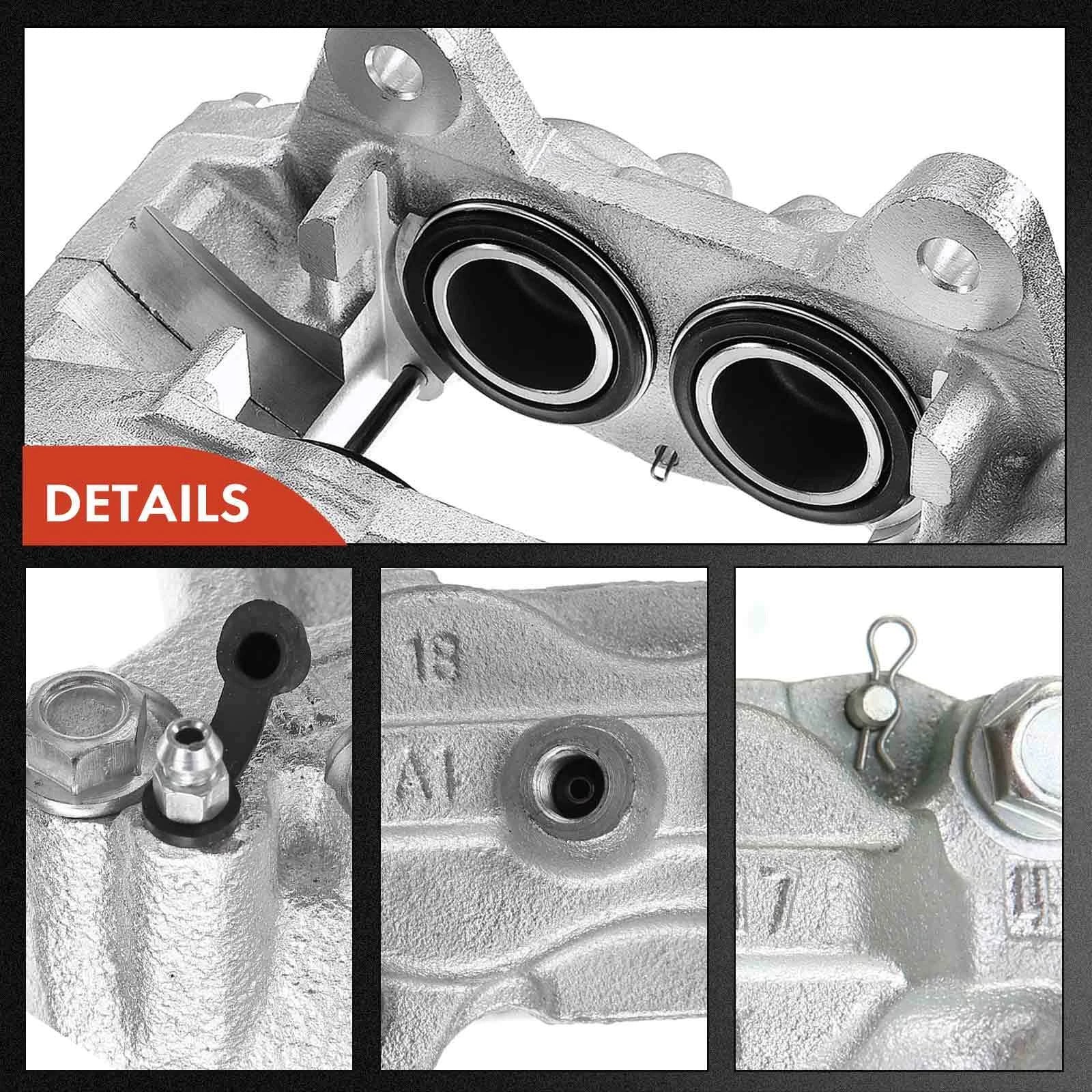 Front Brake Calipers & Pads for Toyota 4Runner Lexus GX470 (2003–2009)