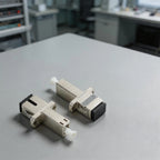 Set of 2 Fiber Optic Adapters for LC to SC Network CATV Systems