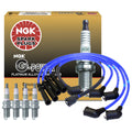 Set of 4 NGK G-Power Platinum Spark Plugs for Mazda MX-3, Protege (L4)