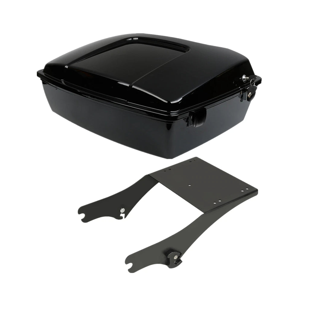 Trunk Mount Rack for Harley Touring Road Glide (1997–2008) Black