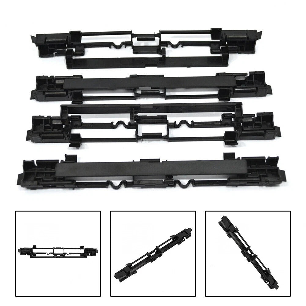 Set of 4 Roof Covers for Car (13125719, 5187878, 5187915) Black