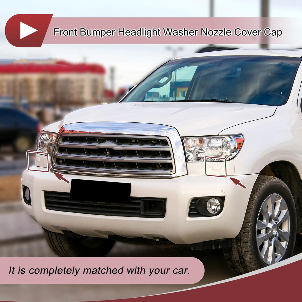 Headlight Washer Nozzle Cover Cap No. 850450C010 for Toyota Sequoia (2001–2022)