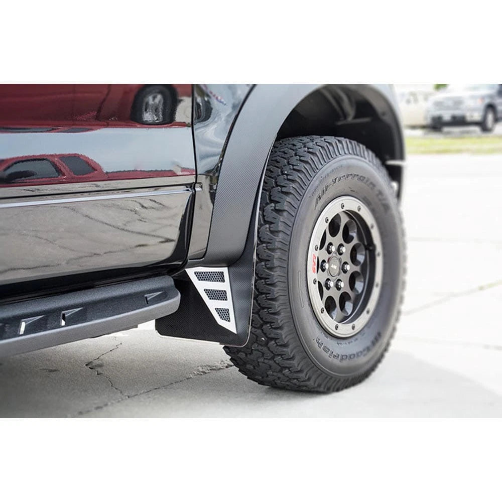 Rear Mud Guards with ABS Backing for 2010-2014 Ford F-150 Raptor