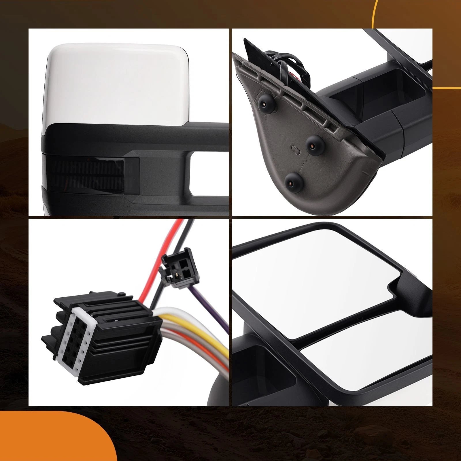 Extendable Heated Side View Mirror for Chevrolet Avalanche (2007-2013)
