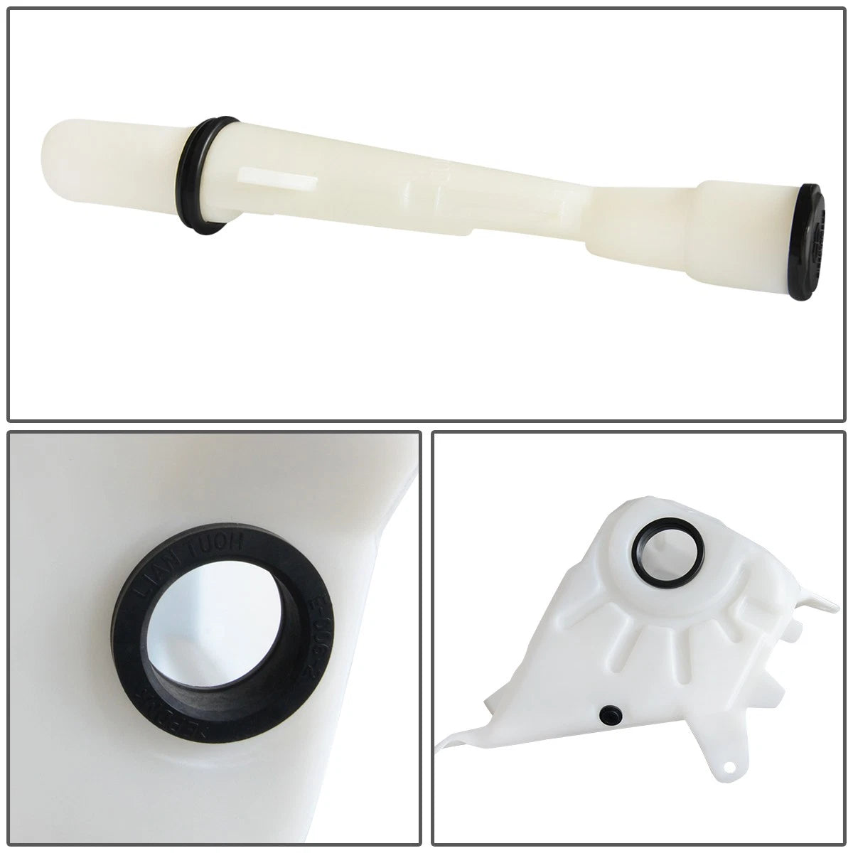 Windshield Washer Fluid Reservoir Tank Bottle w/ Pump for Toyota Tacoma (2001–2004)