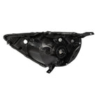 Right Headlight Assembly for Honda Fit (2007–2008) Halogen, Black