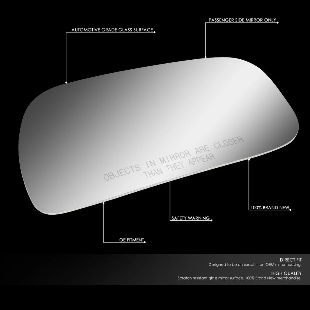 Right Side View Mirror Glass for Toyota Camry/Avalon (1992–2001)