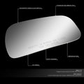 Right Side View Mirror Glass for Toyota Camry/Avalon (1992–2001)
