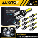 T10 LED License Plate Light Bulb for AUXITO (168, 2825, 194)