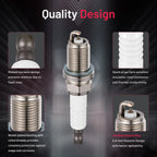 Set of 6 Iridium Spark Plugs for Toyota 4Runner (1996–1999) 4056489068