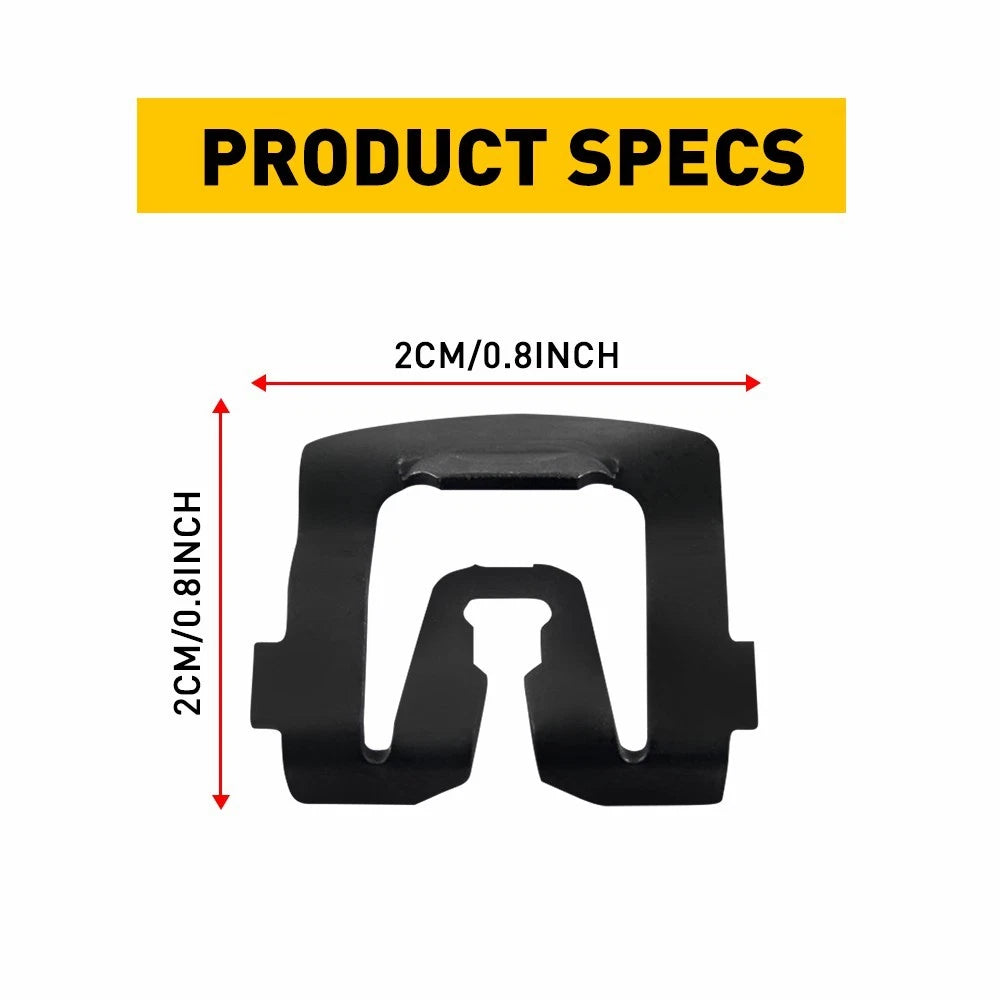 Set of 40 Windshield Trim Molding Clips for Ford F100 F150 F250 F350