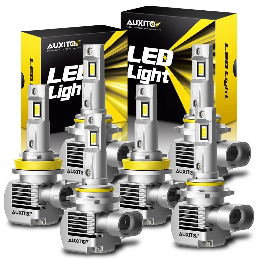 AUXITO LED Headlight Bulbs 9005 & 9006 for