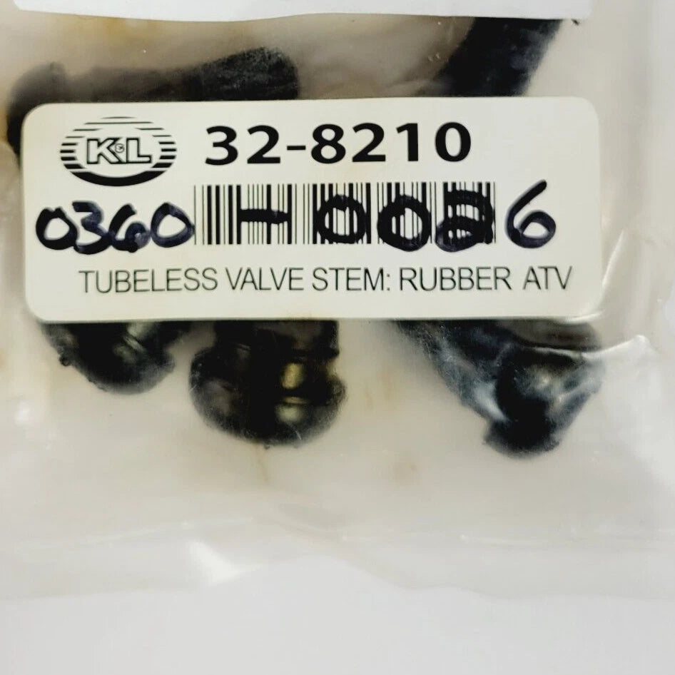 Set of 5 Tubeless Valve Stems for ATV (K&L 32-8210)
