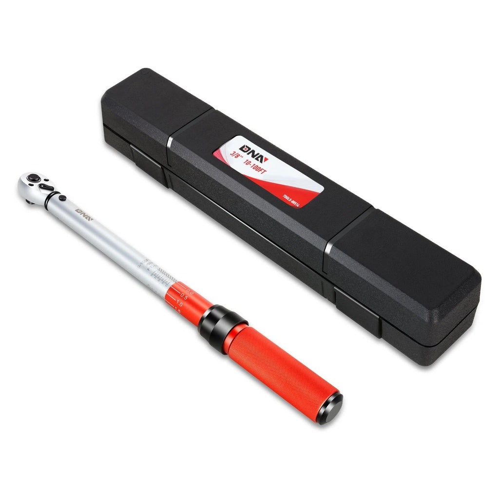 3/8" Click Torque Wrench 10-100 in-lb for Mechanic