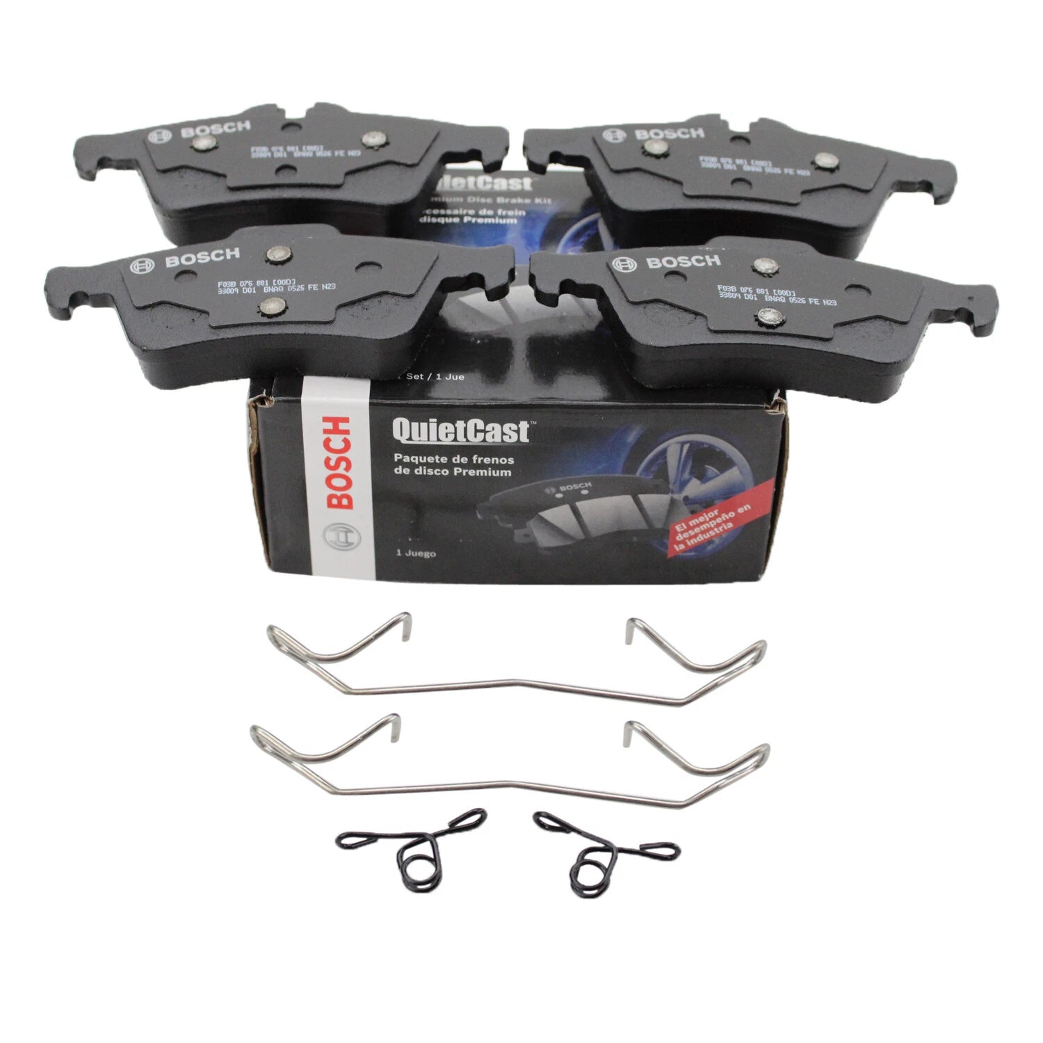 Set of 4 Rear Brake Pads for Volvo C30 S40 V50 C70 (2007–2013) 31341331