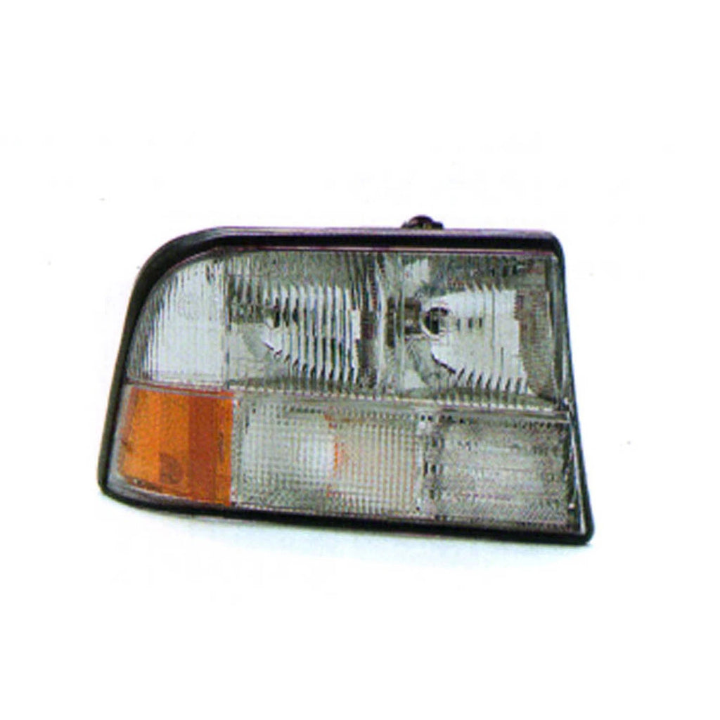 Replacement Passenger Side Head Light Assembly without Integral Fog Light for