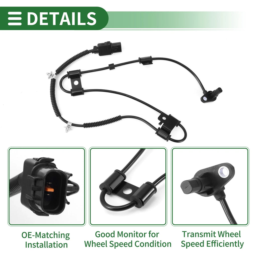 ABS Wheel Speed Sensor No. 956711E000 for Hyundai Accent (2010–2011)