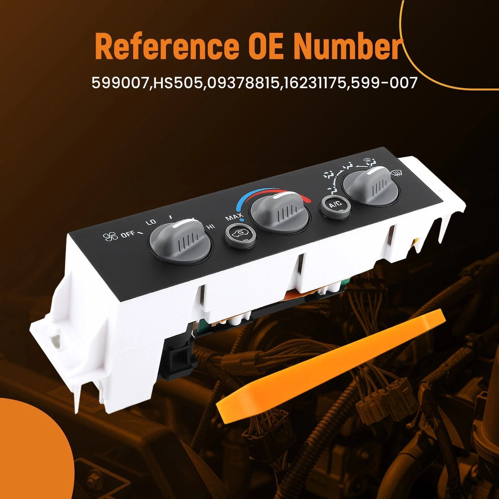 A/C Heater Climate Control Module for Chevy GMC C1500-C3500 (1990-1999)