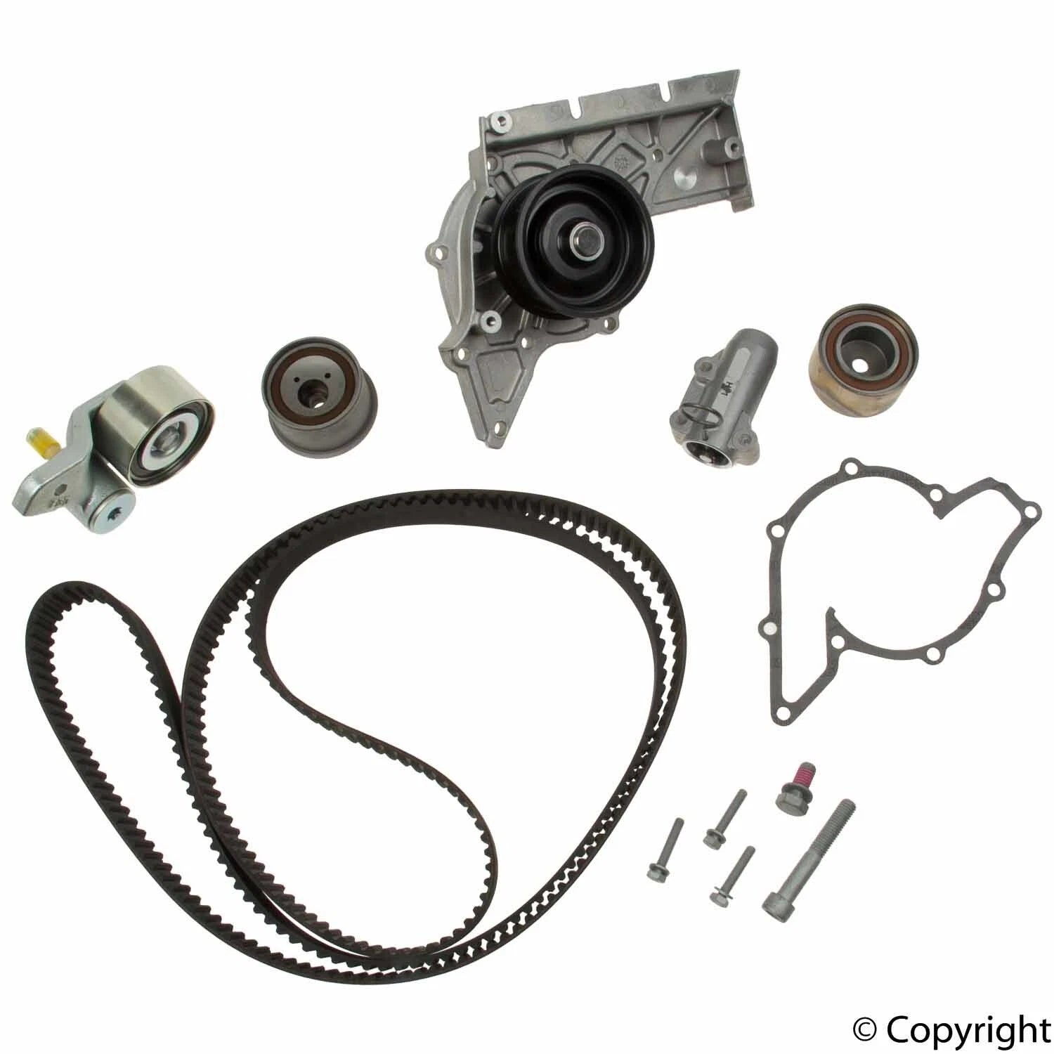Hepu Engine Timing Belt Kit with Water Pump for (PK05752)
