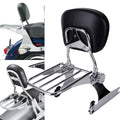 Detachable Backrest Sissy Bar + Luggage Rack for Harley Dyna Low Rider (2002–2005)