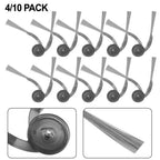 4 Pack Side Brushes for Roborock S10 MaxV Ultra (2021–2023)