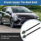2X Front Inner Tie Rod End Links for Toyota Camry (1992–2001) No.EV301